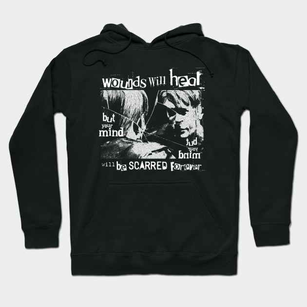 Wounds will heal Hoodie by demonigote